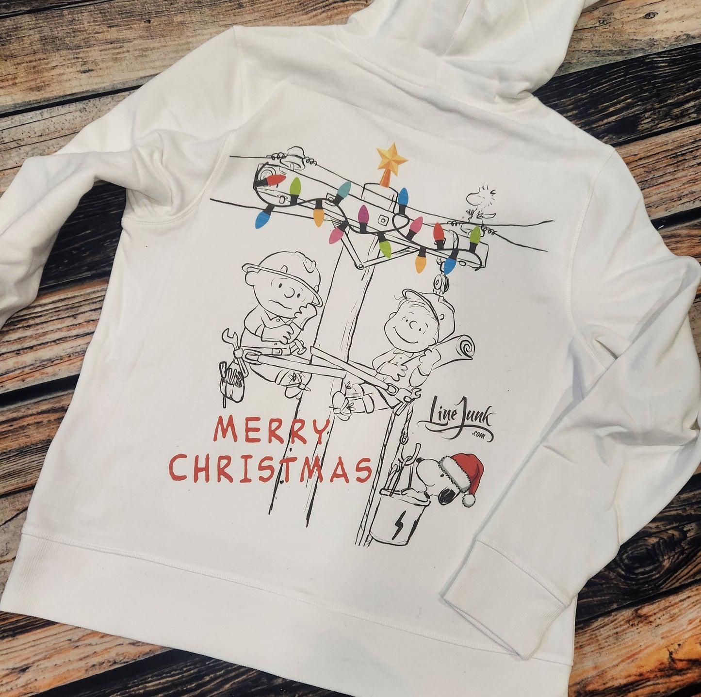 Christmas Peanuts Snoopy Lineman 088