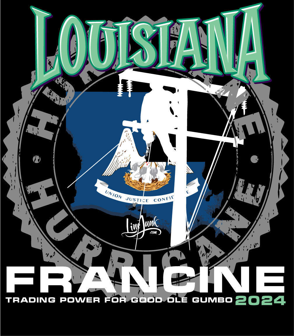 Francine Hurricane Sticker
