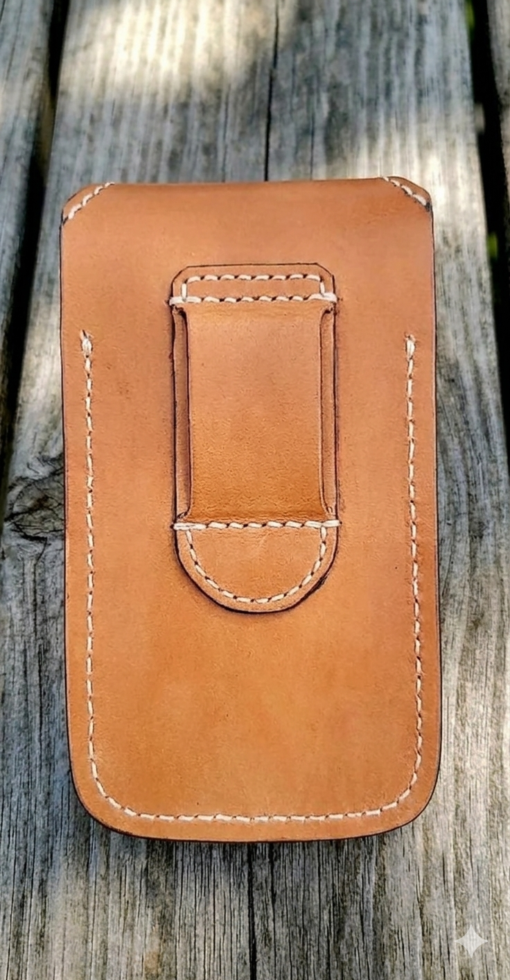 Personalized Lineman Leather Phone Case