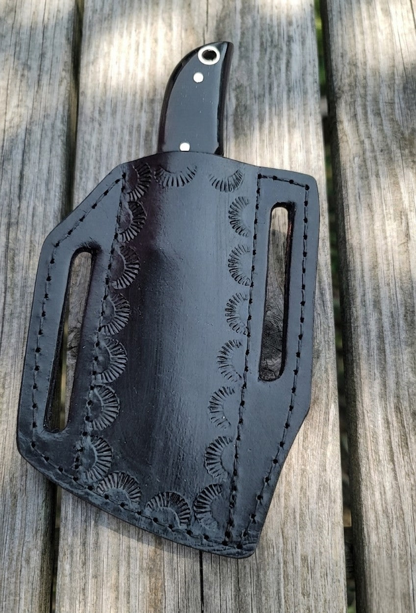 Mini Lineman Hawkbill Knife with Sheath 046
