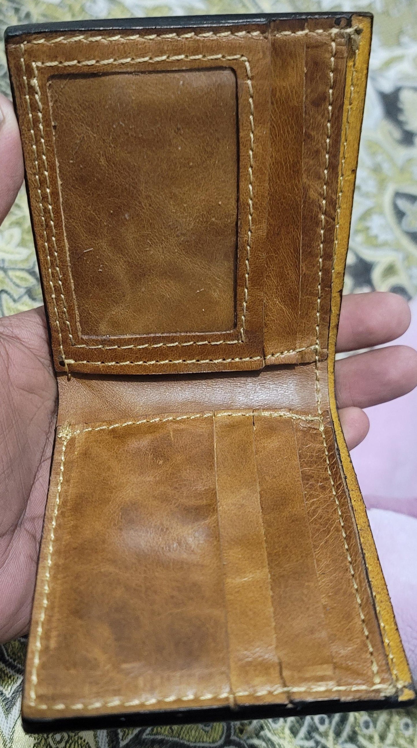 Leather Lineman Wallet Handmade