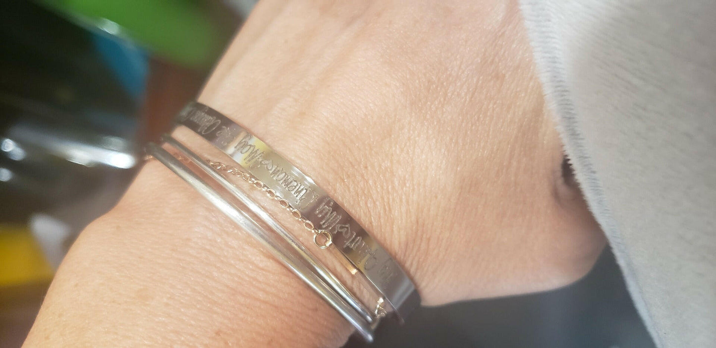 May He always Come Home Safe Bracelet
