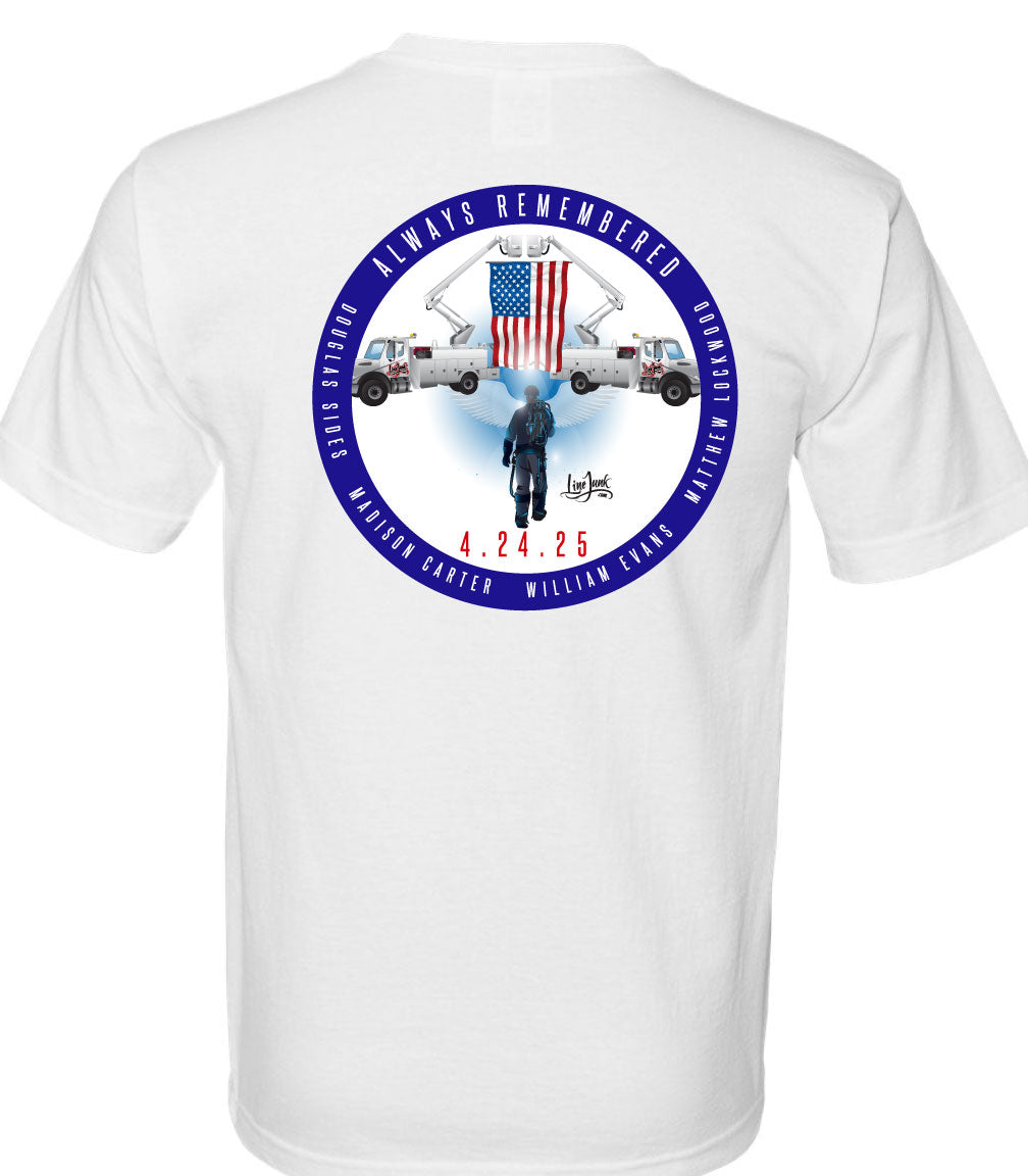 2025 North Carolina Eden accident Fundraiser Shirt