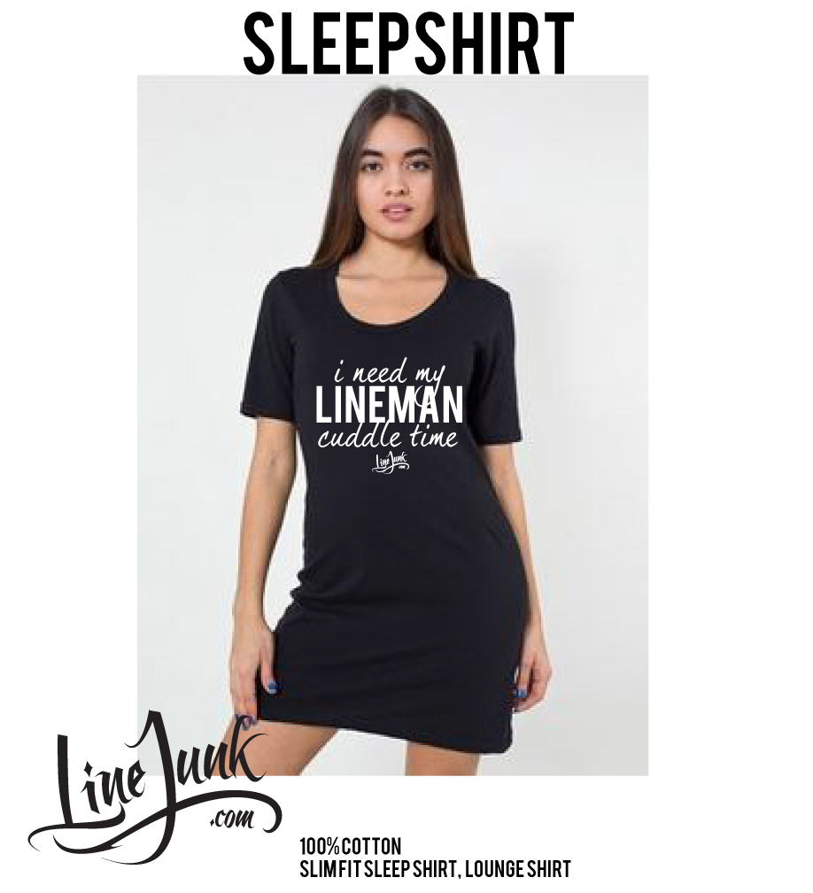 Nightshirt Linewife Cuddle Time W009