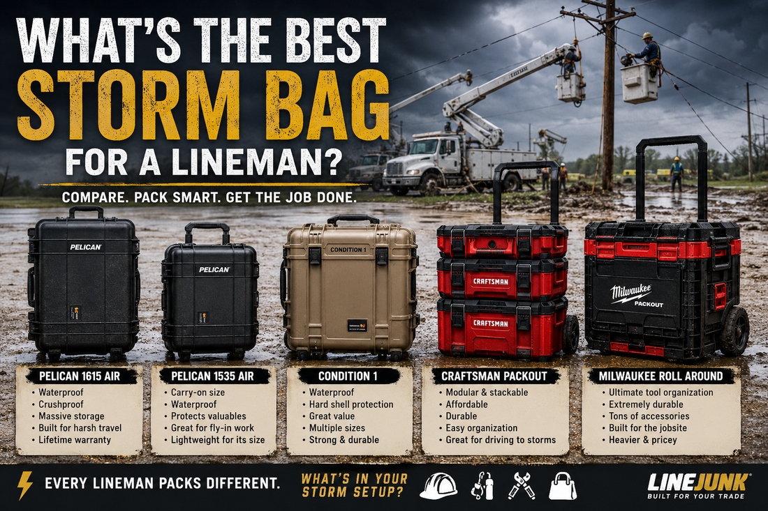 What's the BEST Storm Bag for a Lineman? Here's What We Think.