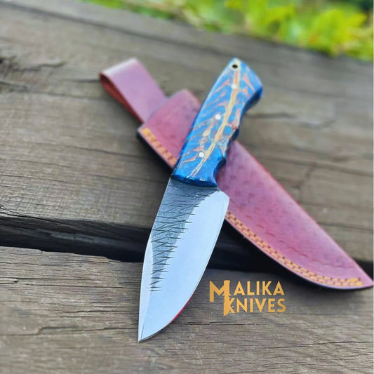 Custom handmade D2 Steel Skinner Knife - Designed Durability-0022