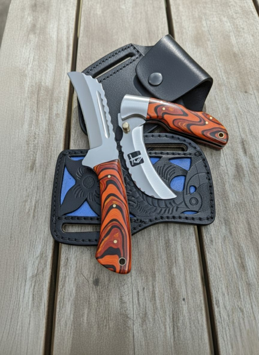 Knife Lineman Honeycomb #004