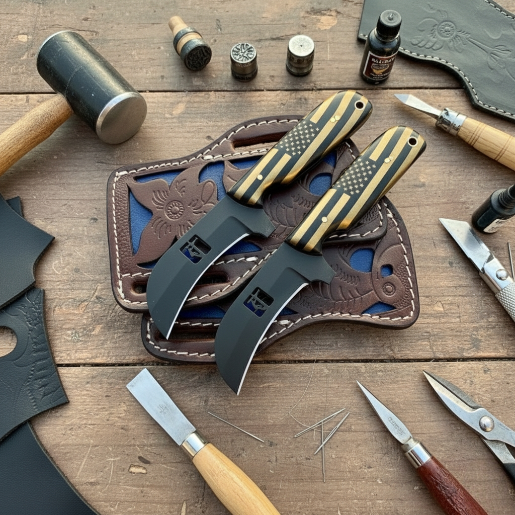 Handmade Lineman Knife 026