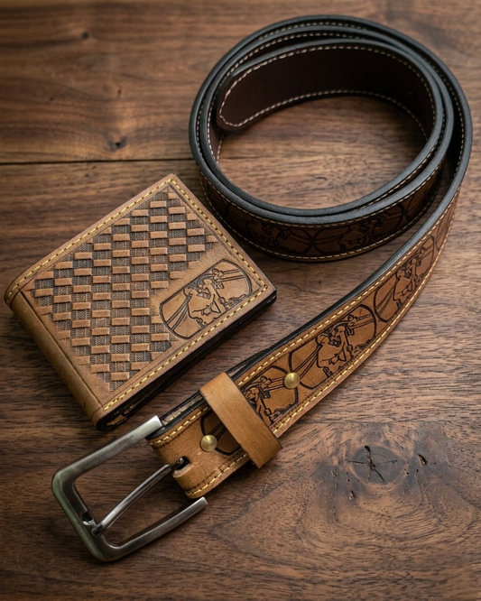 Lineman Belt Wallet Combo