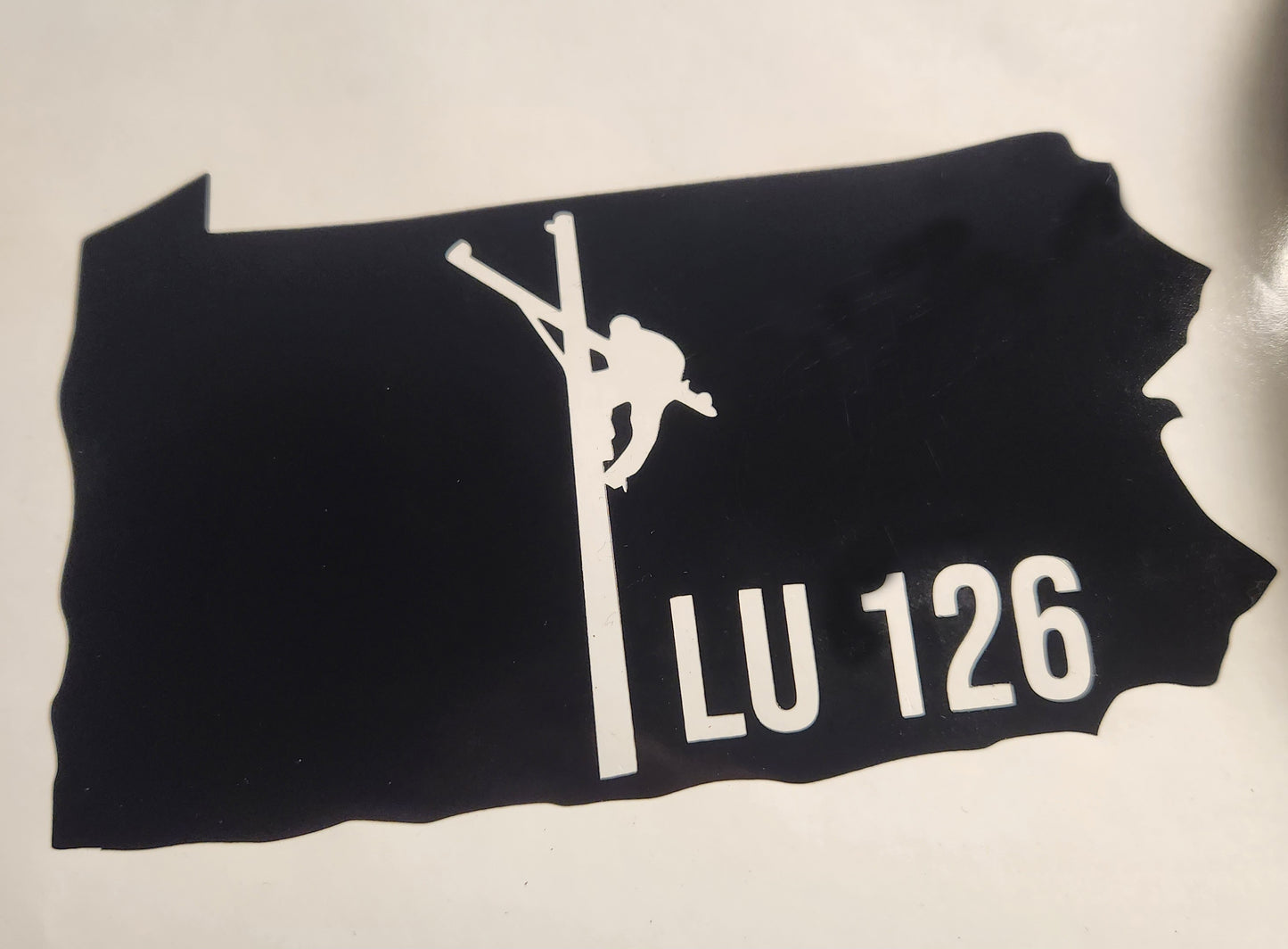 State LU Sticker