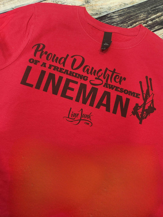 proud daughter of a lineman