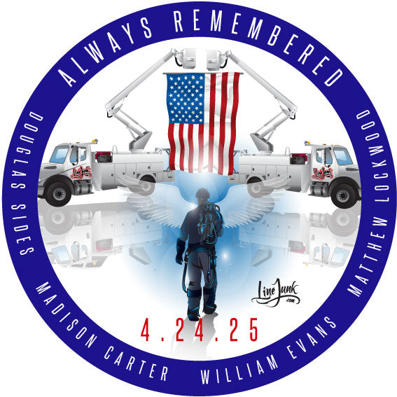 2025 North Carolina Eden accident Fundraiser Sticker