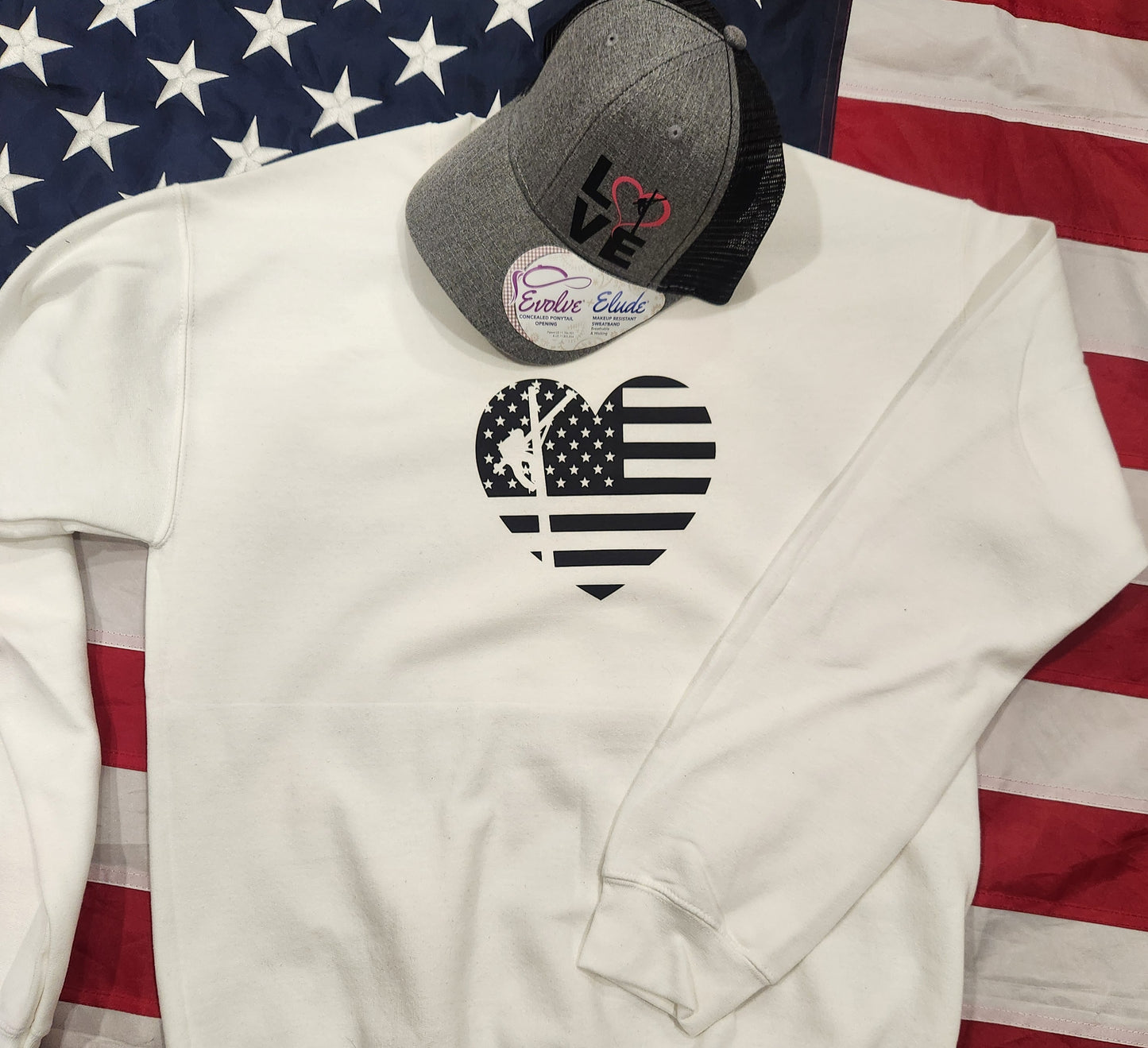 Heart Lineman Crewneck Sweatshirt