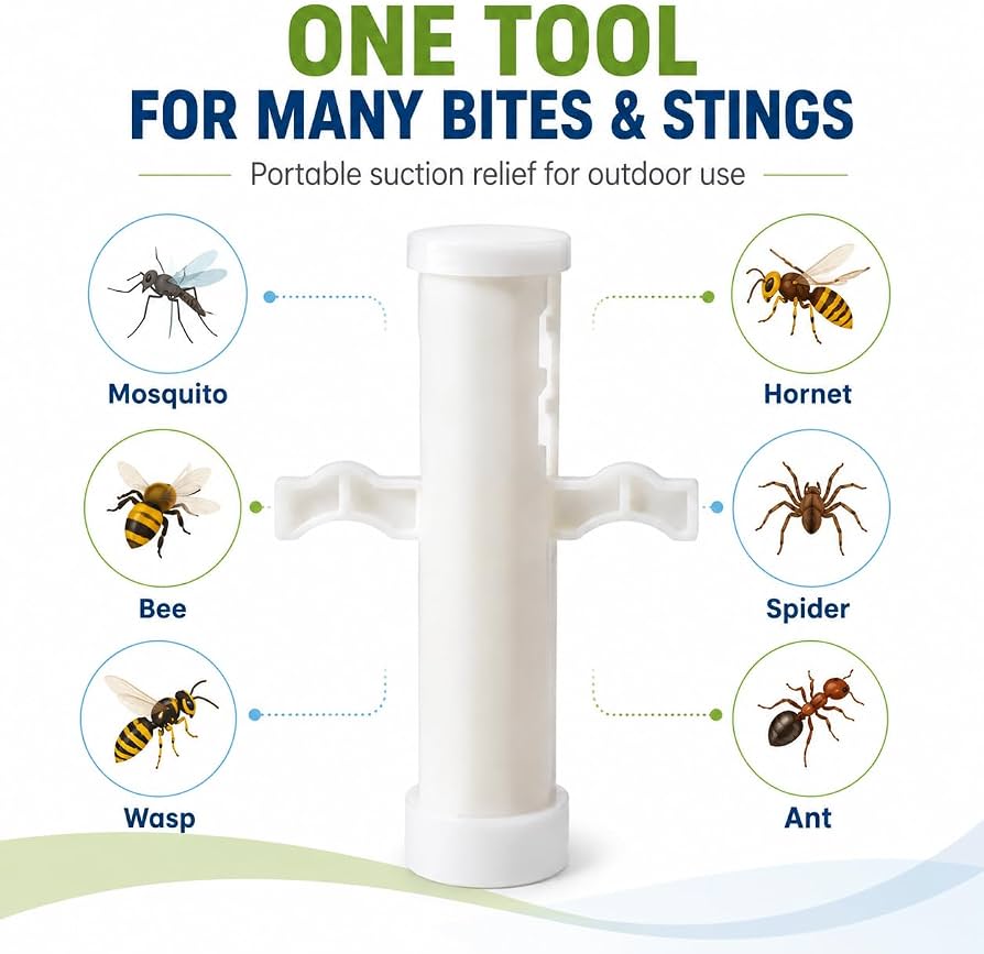 Storm Bag Essential Bug Sucker Bite Tool