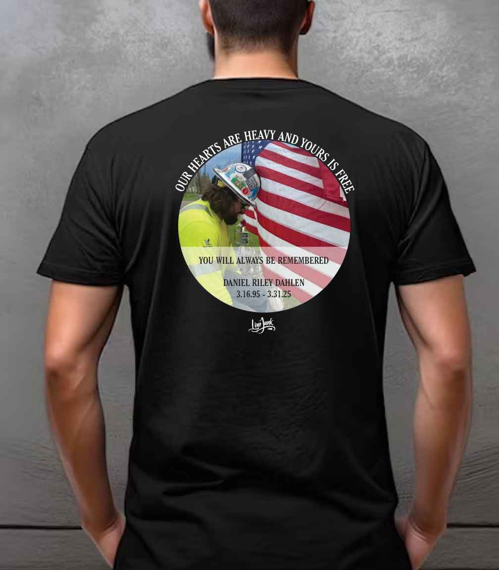Daniel Dahlen Fundraiser Shirt