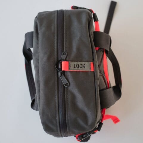 LUSB131 Black Flag Backpack, 50#, 20x16x6