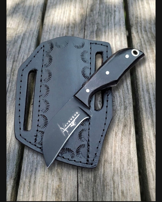 Mini Lineman Hawkbill Knife with Sheath 046