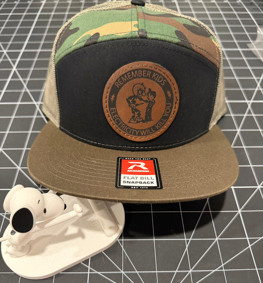 Remember Kids 7 Panel Hat