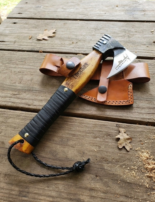 Personalized Mini Axe lineman