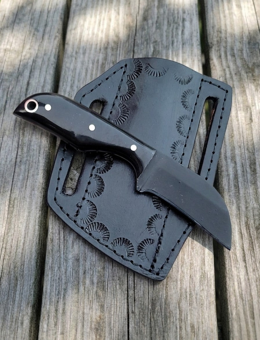 Mini Lineman Hawkbill Knife with Sheath 046