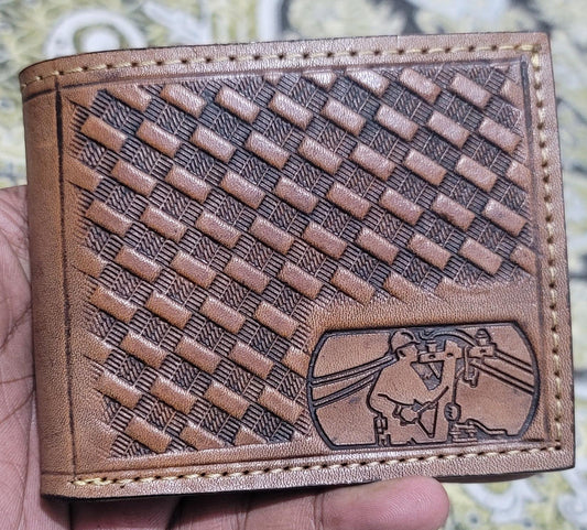 Leather Lineman Wallet Handmade