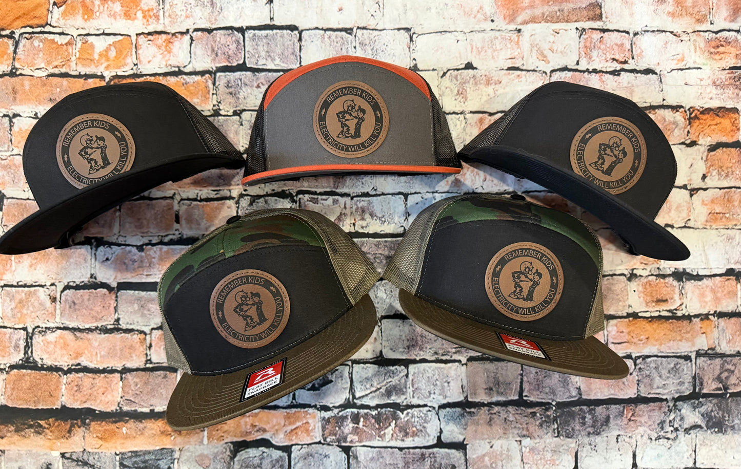Remember Kids 7 Panel Hat
