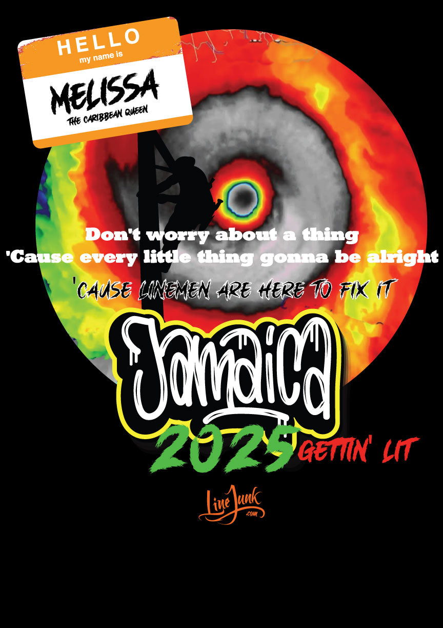 Jamaica Lineman Hurricane Melissa Shirt