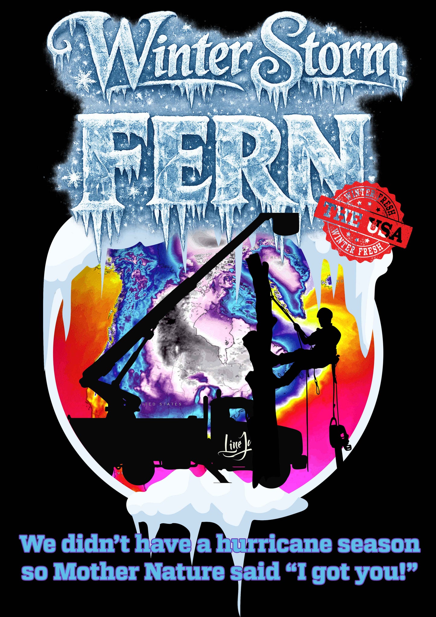 Winter Storm Fern 2026 TREE TRIMMER