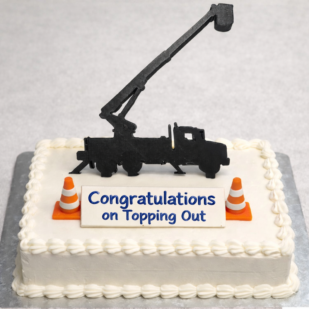 Bucket Truck Cake Topper – Lineman Edition