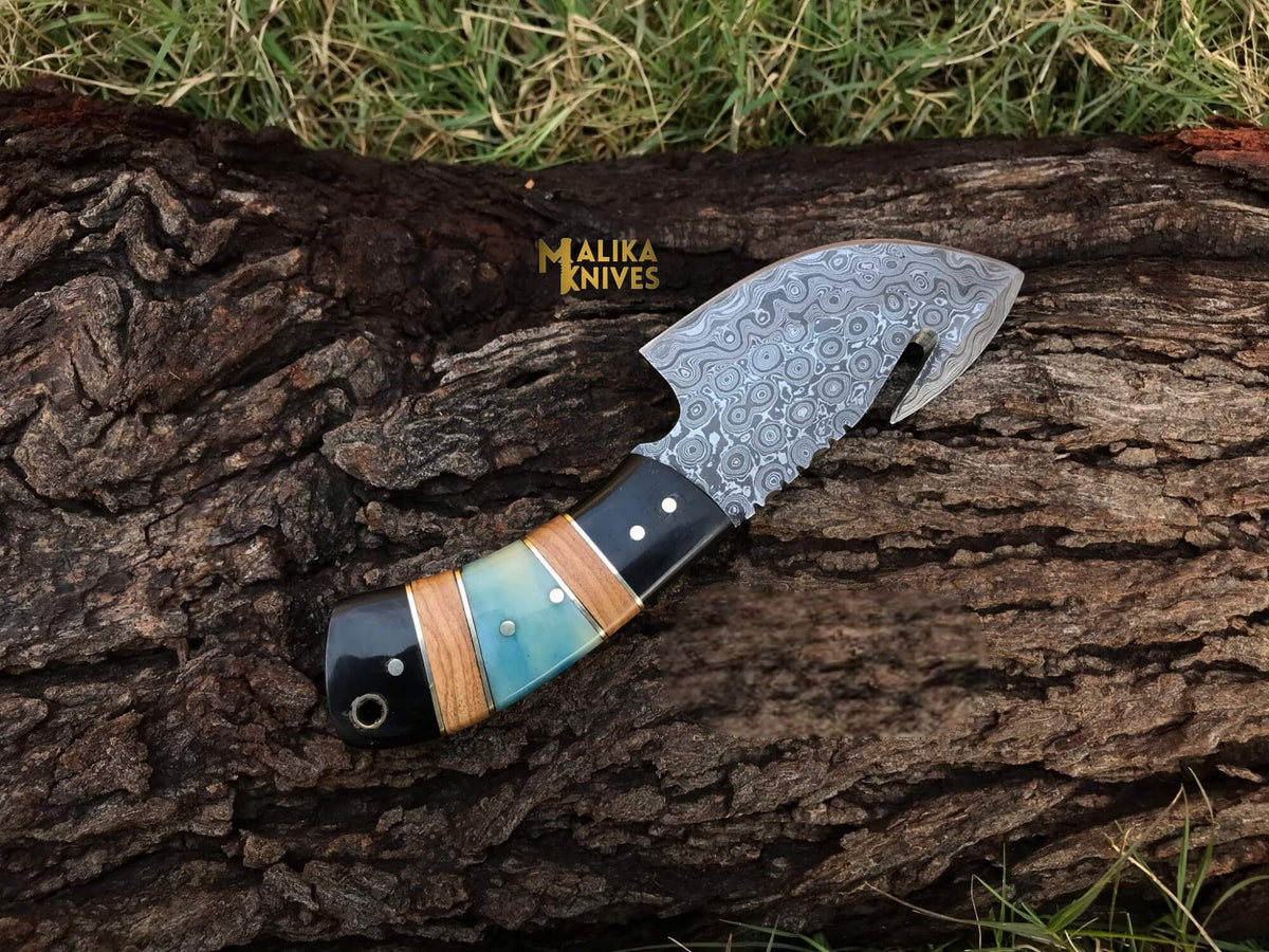 Gut Hook Skinning Knife – Big Game Hunting & Deer Processing Knife