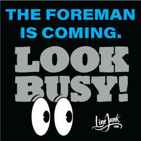 Foreman Coming Sticker