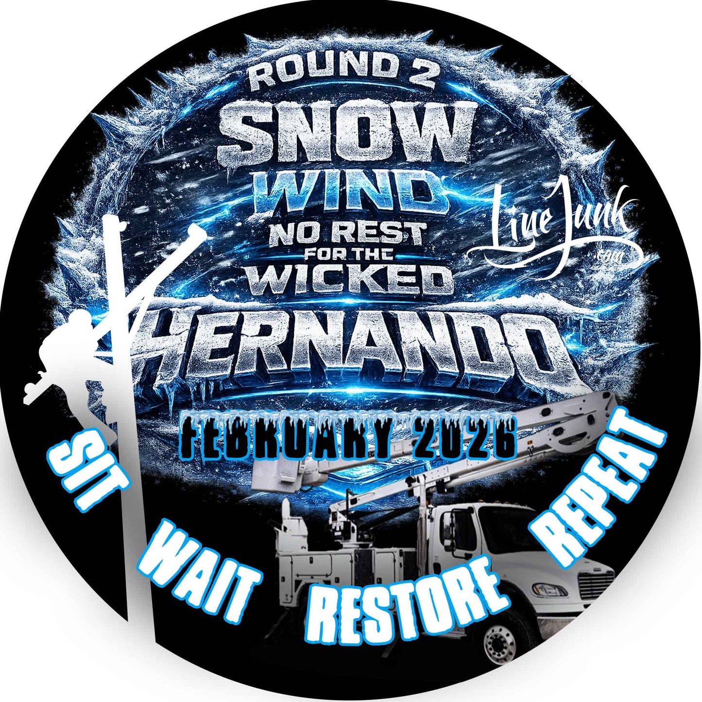 Hernando Hardhat Sticker (