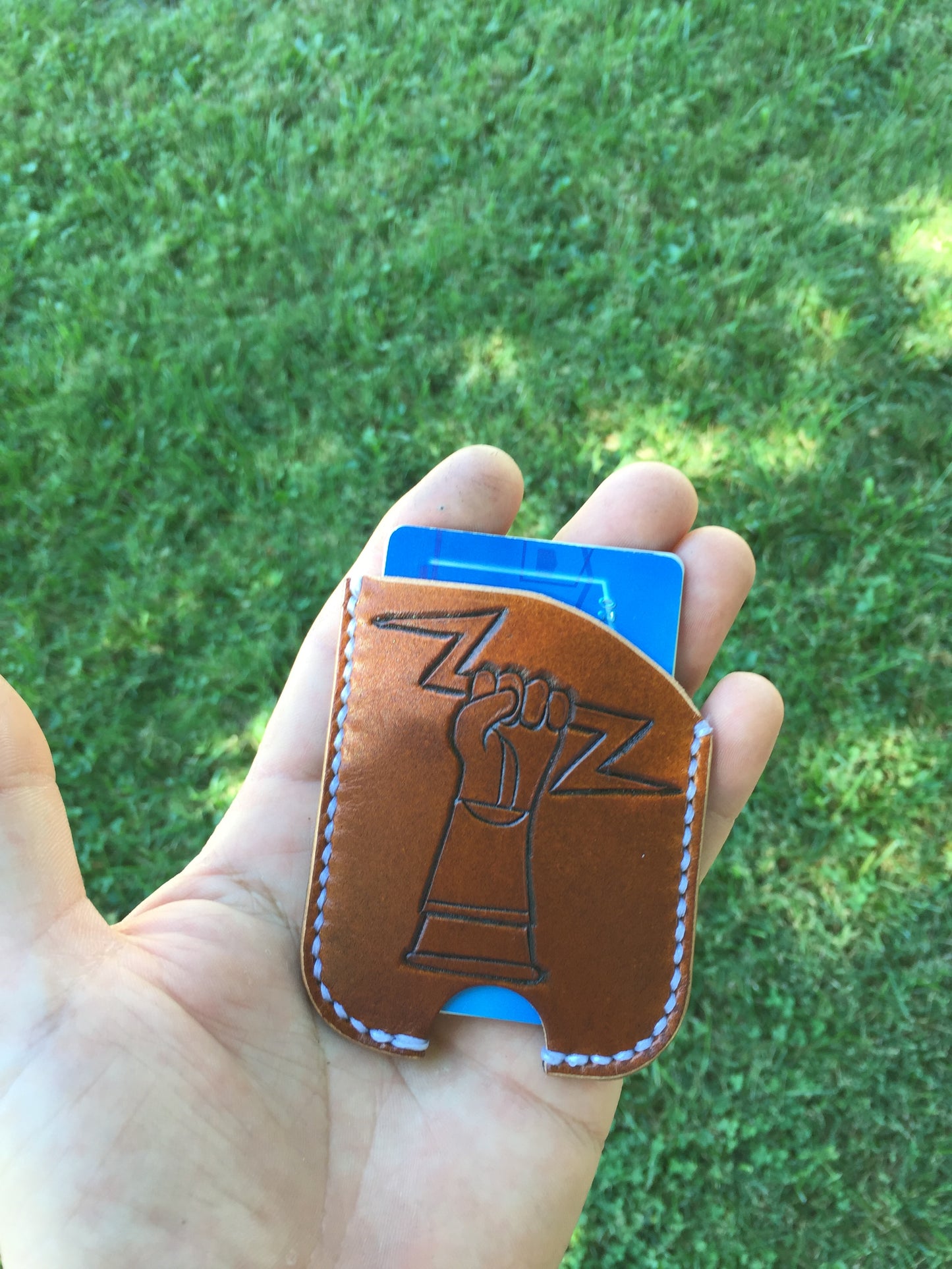 leather Lineman Card Wallet