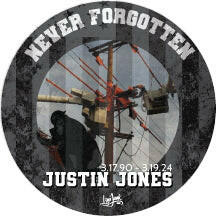 Justin Jones memorial Sticker