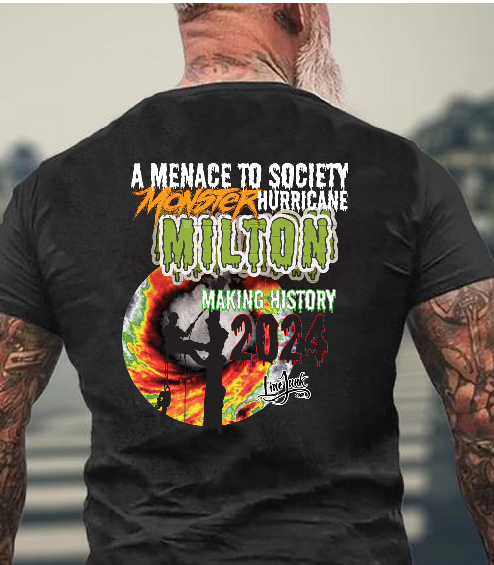 Milton Tree Trimmer shirt Hurricane 2024