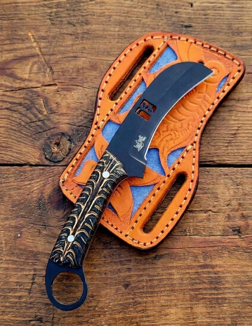 Damascus Knife Lineman 35