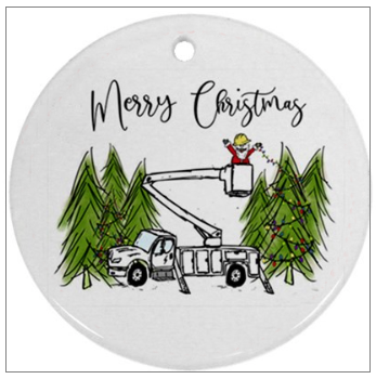 2022 Lineman Christmas Ornament