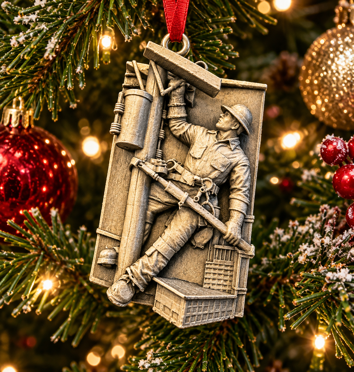 2026 Lineman Christmas Ornament