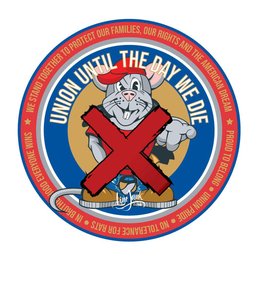 No Rats Chain Hardhat Stickers and Vinyl – Linejunk