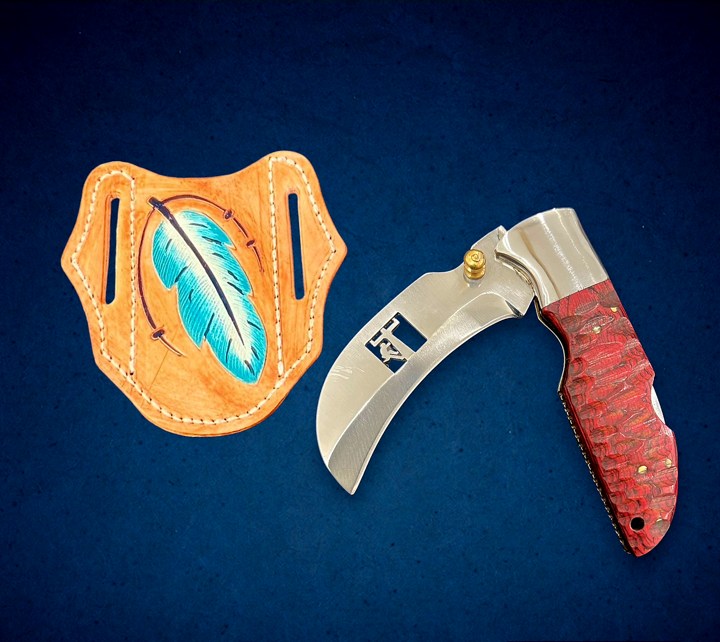 Folding Lineman Knife Color