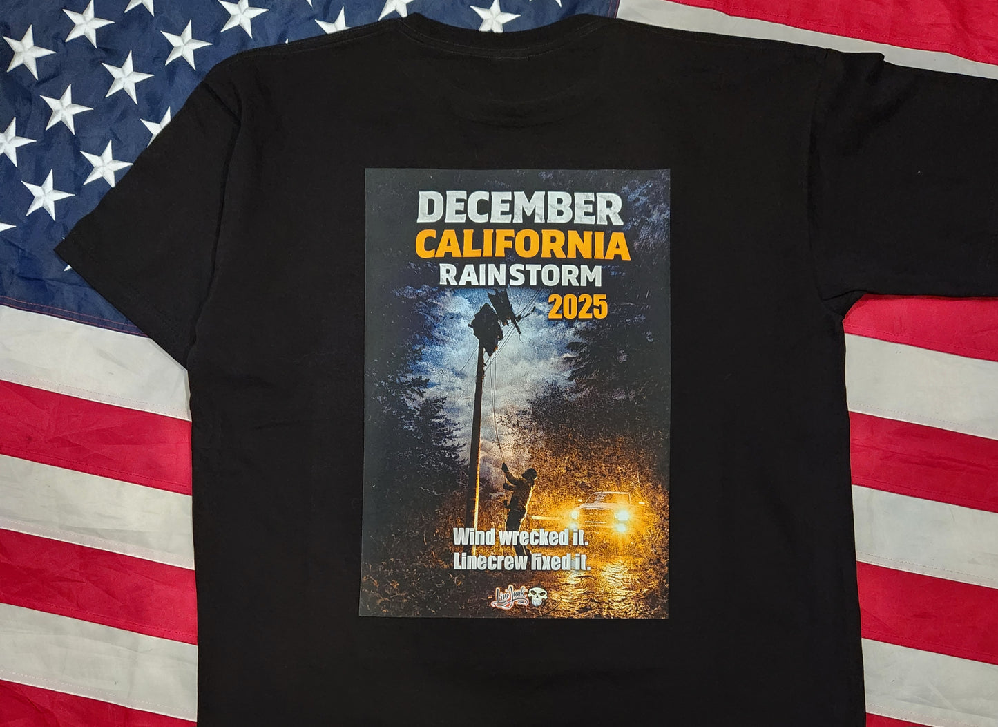 California Raintorm Lineman Shirt 2025