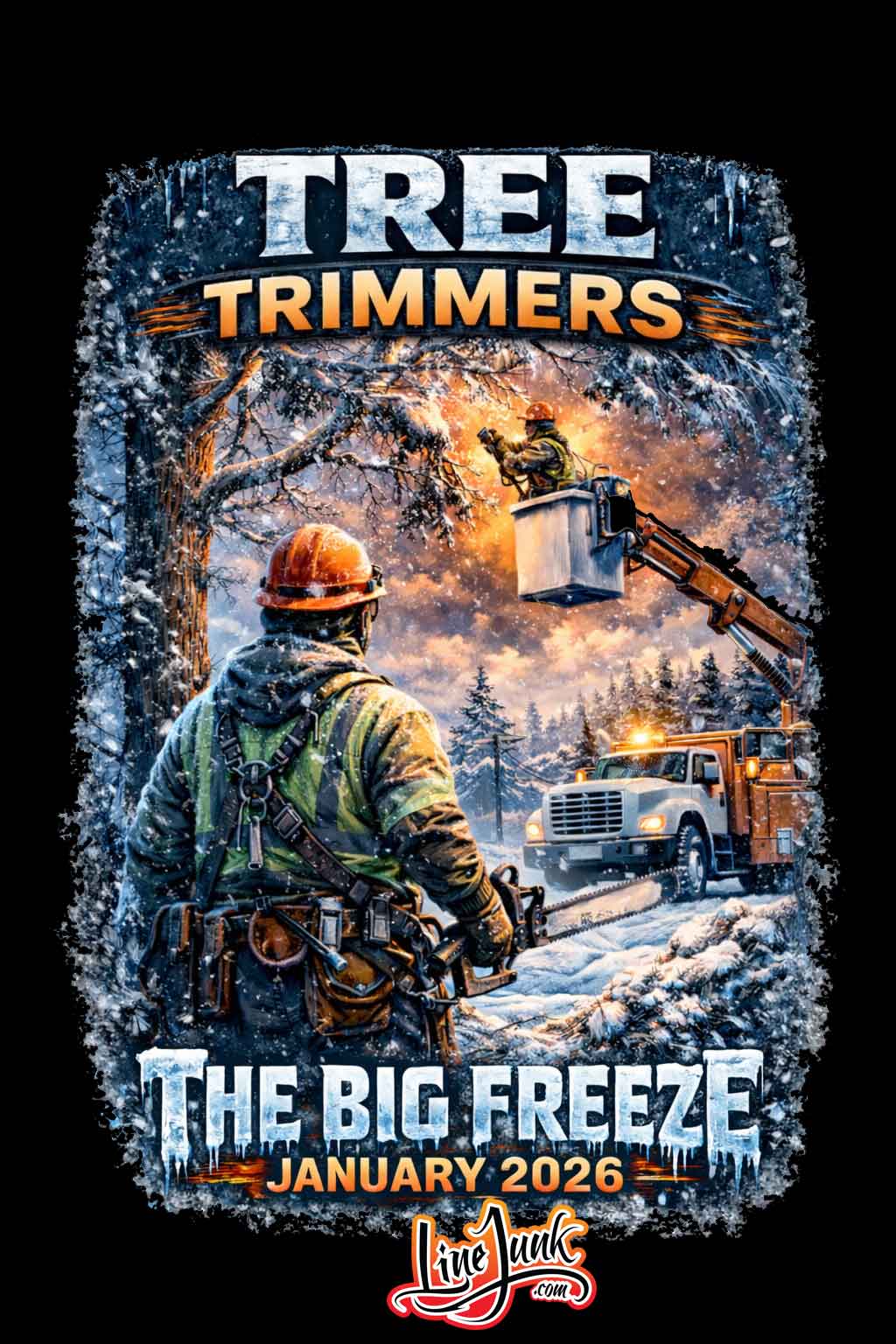 The Big Freeze January 2026 Tree Trimmer