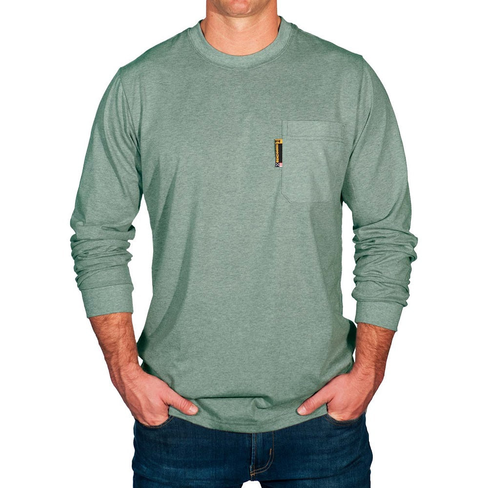 Army Green Long Sleeve Flame Resistant T-Shirt